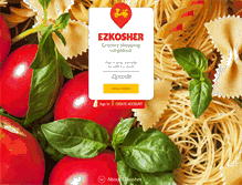 Tablet Screenshot of ezkosher.com